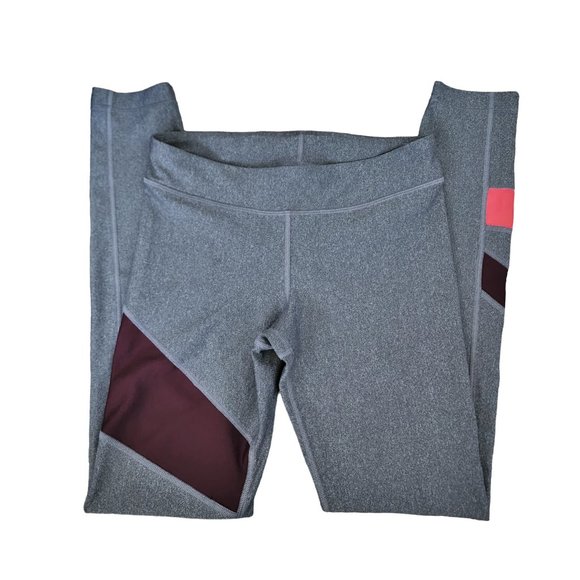 Under Armour Pants - Size Medium Under Armour Leggings Compression Heatgear Gray, Purple, and Pink